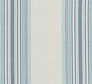 Scalamandre Nautical Stripe Caribe SC 000327069 Endless Summer Collection Upholstery Fabric