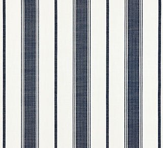 Scalamandre Sconset Stripe Indigo SC 000427110 Chatham Stripes and Plaids Collection Upholstery Fabric