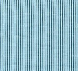 Scalamandre Tisbury Stripe Azure SC 000227109 Chatham Stripes and Plaids Collection Upholstery Fabric