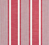 Scalamandre Wellfleet Stripe Berry SC 000327111 Chatham Stripes and Plaids Collection Upholstery Fabric