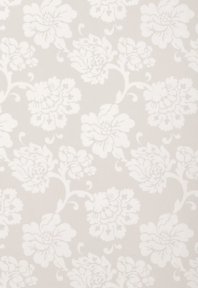 Schumacher Albero Floreale-Grey 5003624 Luxury Decor Wallpaper