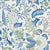 View fabric To Buy: Schumacher Arborvitae Viridian and Blue 177372 Schumacher Classics Collection Indoor Upholstery Fabric