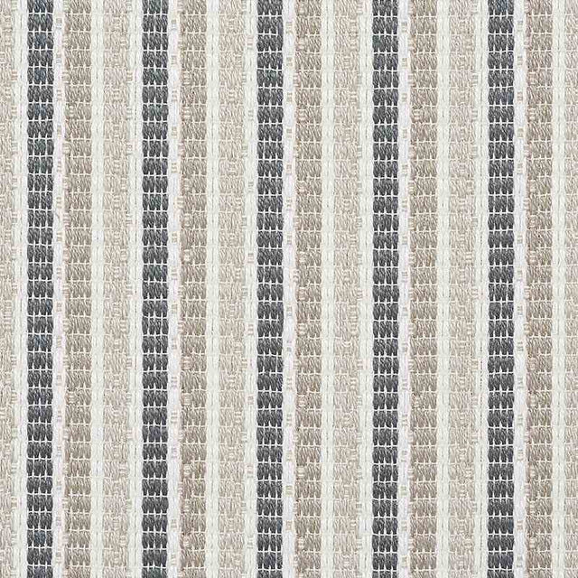 Schumacher Barbary Stripe Natural 76640 Indoor / Outdoor Linen Collection Upholstery Fabric