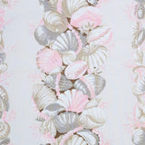 Schumacher Bedolina Chintz Pink and Natural 178781 Schumacher Classics Collection Indoor Upholstery Fabric