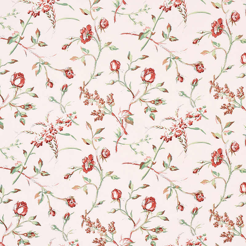 Schumacher Beluze Blush 179621 Schumacher Classics Collection Indoor Upholstery Fabric