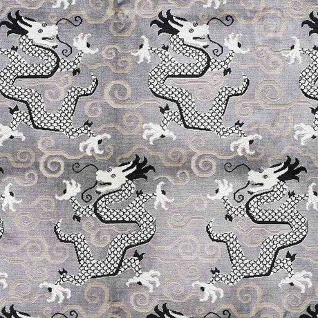 Schumacher Bixi Velvet Silver 73972 Cut and Patterned Velvets Collection Indoor Upholstery Fabric
