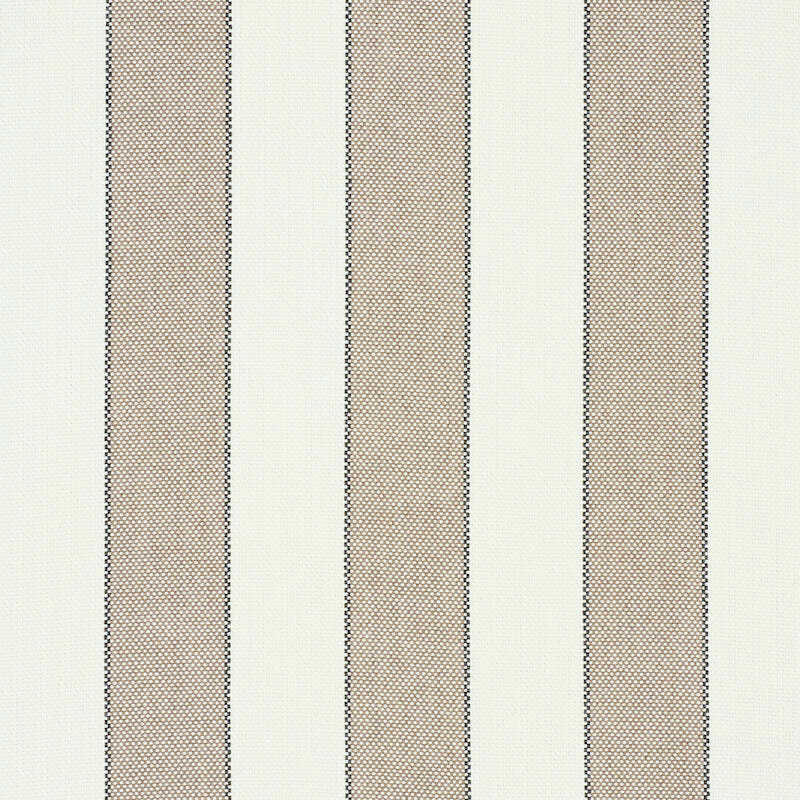 Schumacher Blumont Stripe  Stone 79051 Indoor / Outdoor Prints and Wovens Collection Upholstery Fabric