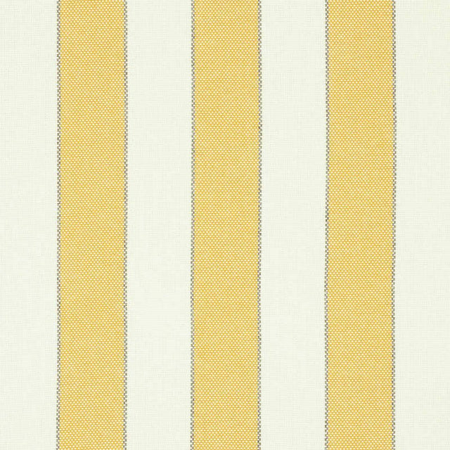 Schumacher Blumont Stripe  Yellow 79052 Indoor / Outdoor Prints and Wovens Collection Upholstery Fabric