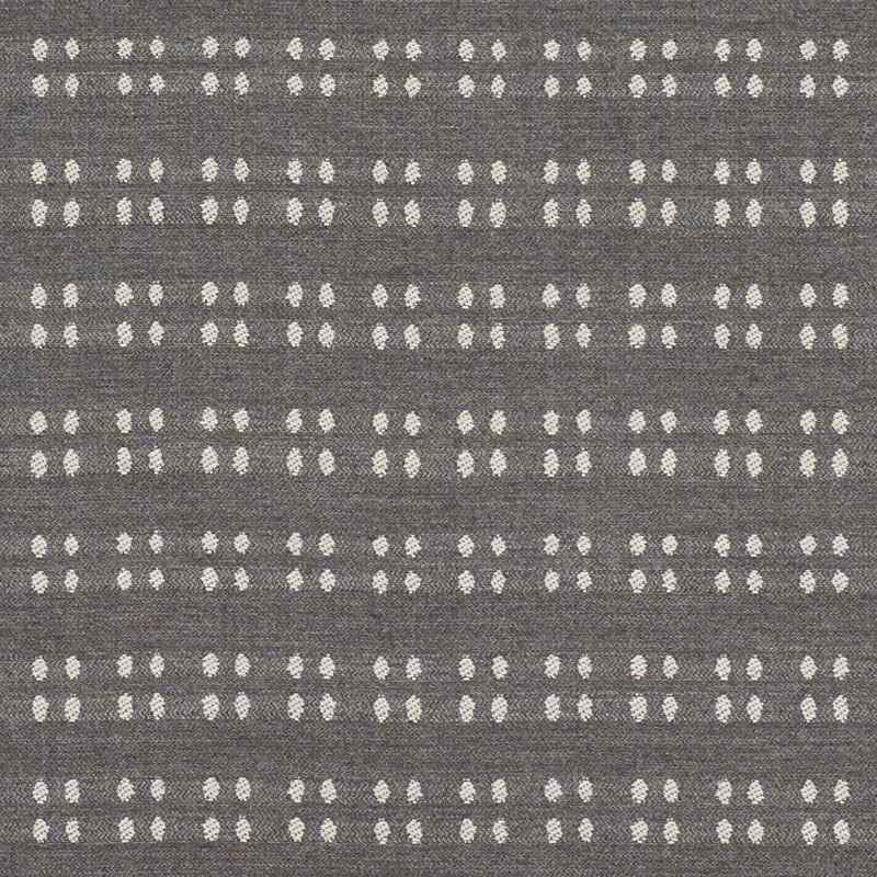 Schumacher Bolsa Charcoal 76340 Indoor / Outdoor Prints and Wovens Collection Upholstery Fabric
