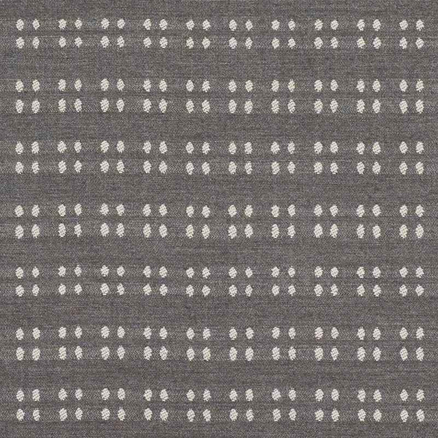 Schumacher Bolsa Charcoal 76340 Indoor / Outdoor Prints and Wovens Collection Upholstery Fabric