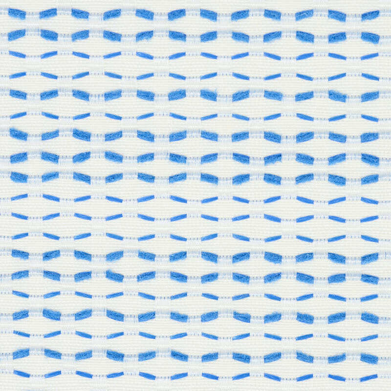 Schumacher Branford  Blue 78540 Indoor / Outdoor Prints and Wovens Collection Upholstery Fabric