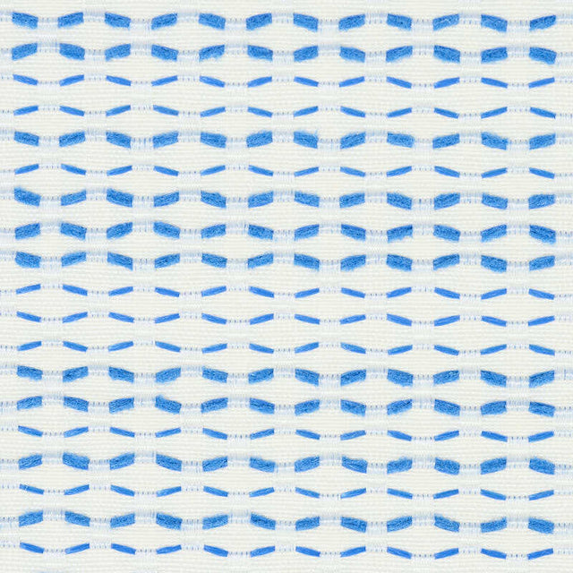 Schumacher Branford  Blue 78540 Indoor / Outdoor Prints and Wovens Collection Upholstery Fabric