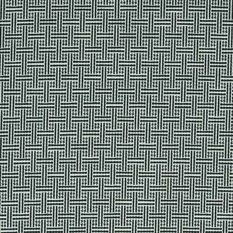 Schumacher Brickell  Black 75935 Indoor / Outdoor Prints and Wovens Collection Upholstery Fabric