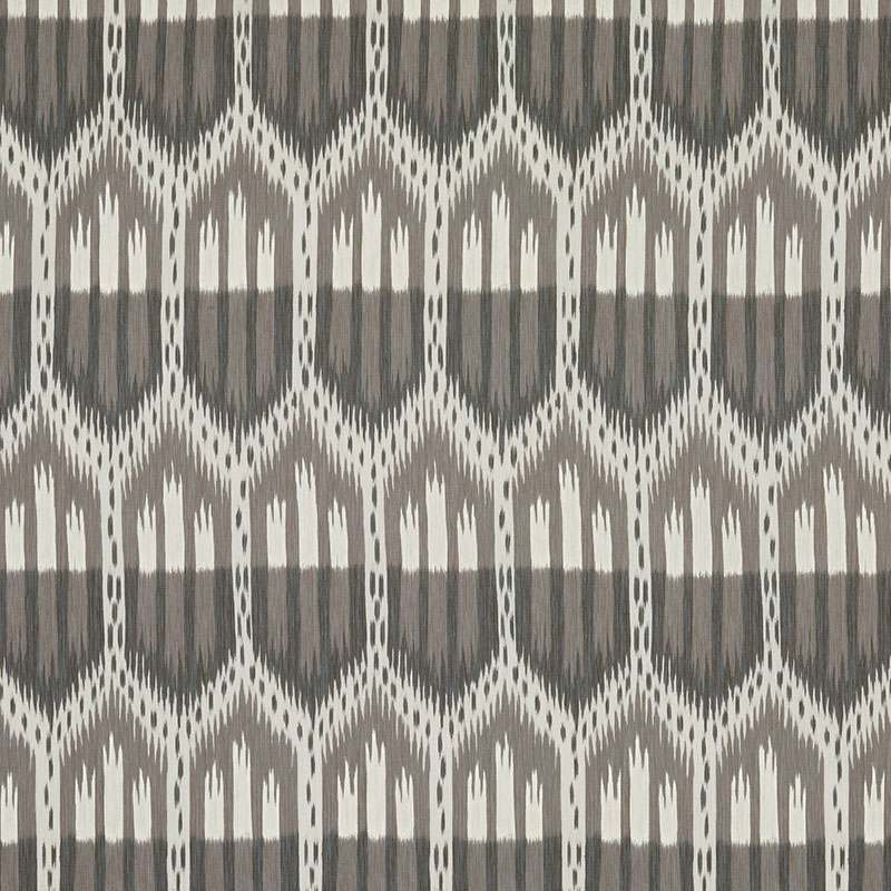 Schumacher Bukhara Ikat Linen 176080 Ikat Collection Indoor Upholstery Fabric