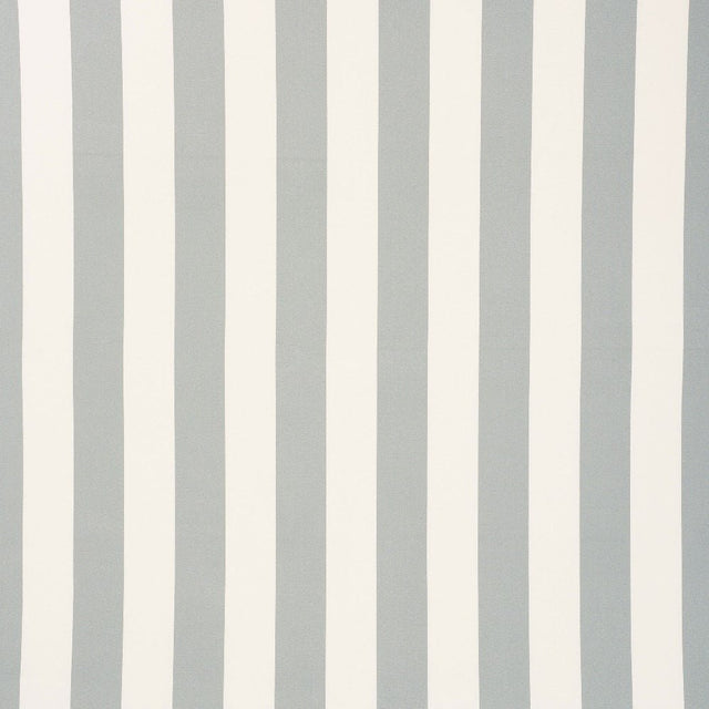 Schumacher Cabana Stripe Grey 71753 Indoor / Outdoor Prints and Wovens Collection Upholstery Fabric