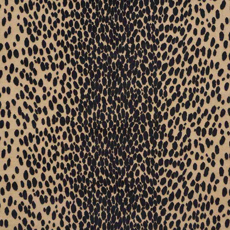 Schumacher Cheetah Velvet Ebony 73913 Cut and Patterned Velvets Collection Indoor Upholstery Fabric