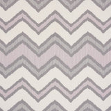 Schumacher Chevron Ikat Lilac 72632 Ikat Collection Indoor Upholstery Fabric
