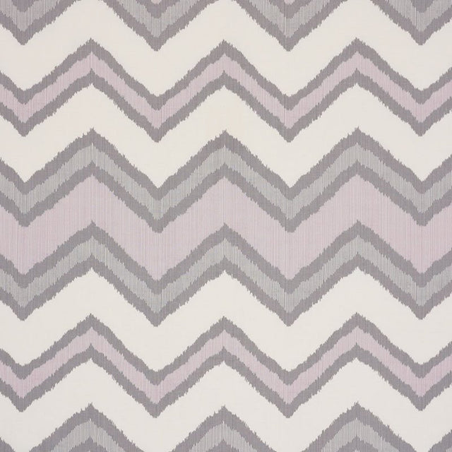 Schumacher Chevron Ikat Lilac 72632 Ikat Collection Indoor Upholstery Fabric