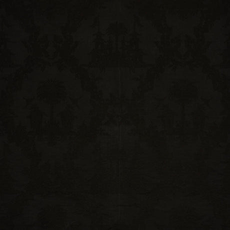 Schumacher Chinoiserie Royale Black 71833 Schumacher Classics Collection Indoor Upholstery Fabric