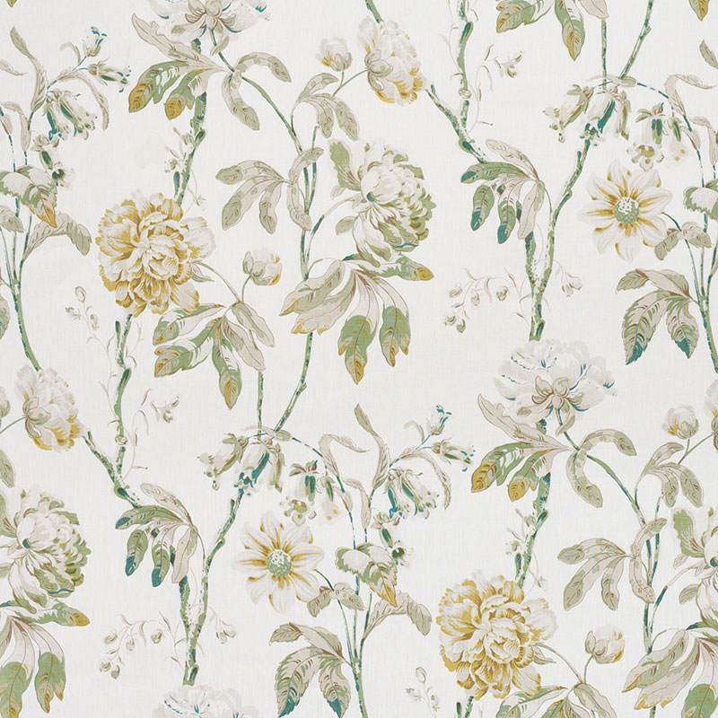 Schumacher Daydream Citron 178140 Schumacher Classics Collection Indoor Upholstery Fabric