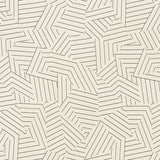 Schumacher Deconstructed Stripe II Black 176700 Indoor / Outdoor Prints and Wovens Collection Upholstery Fabric