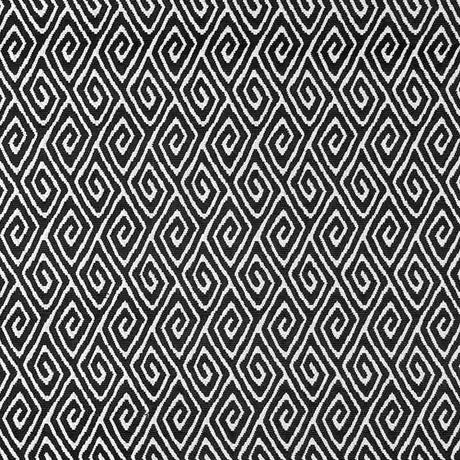 Schumacher Diamante Velvet Onyx 72831 Cut and Patterned Velvets Collection Indoor Upholstery Fabric