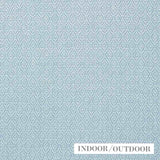 Schumacher Diamond Weave Sky 73844 Indoor / Outdoor Linen Collection Upholstery Fabric