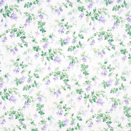 Schumacher Garden Gate Chintz Lavender 178683 Moon River Collection Indoor Upholstery Fabric