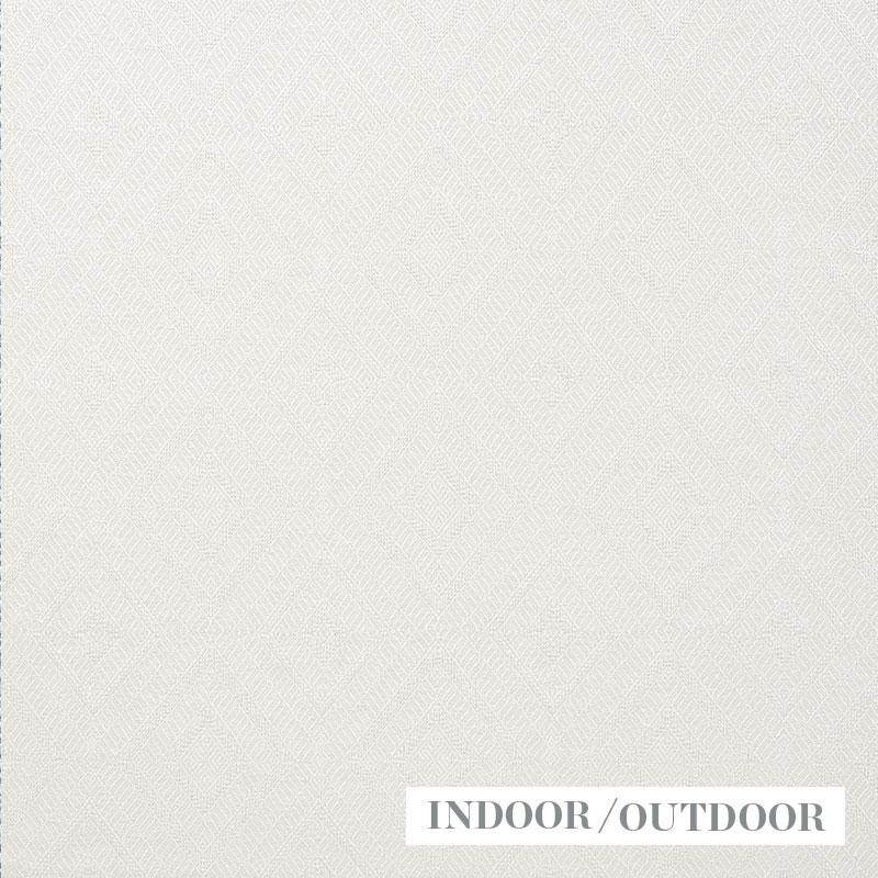 Schumacher Geometric Weave Ivory 73860 Indoor / Outdoor Linen Collection Upholstery Fabric