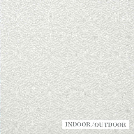 Schumacher Geometric Weave Mineral 73862 Indoor / Outdoor Linen Collection Upholstery Fabric