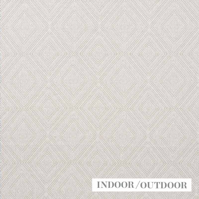 Schumacher Geometric Weave Natural 73861 Indoor / Outdoor Linen Collection Upholstery Fabric