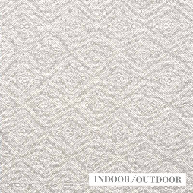 Schumacher Geometric Weave Natural 73861 Indoor / Outdoor Linen Collection Upholstery Fabric