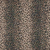 Schumacher Iconic Leopard Ebony / Natural 175725 Schumacher Classics Collection Indoor Upholstery Fabric