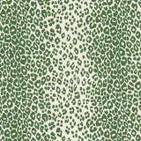 Schumacher Iconic Leopard Green 176452 Schumacher Classics Collection Indoor Upholstery Fabric