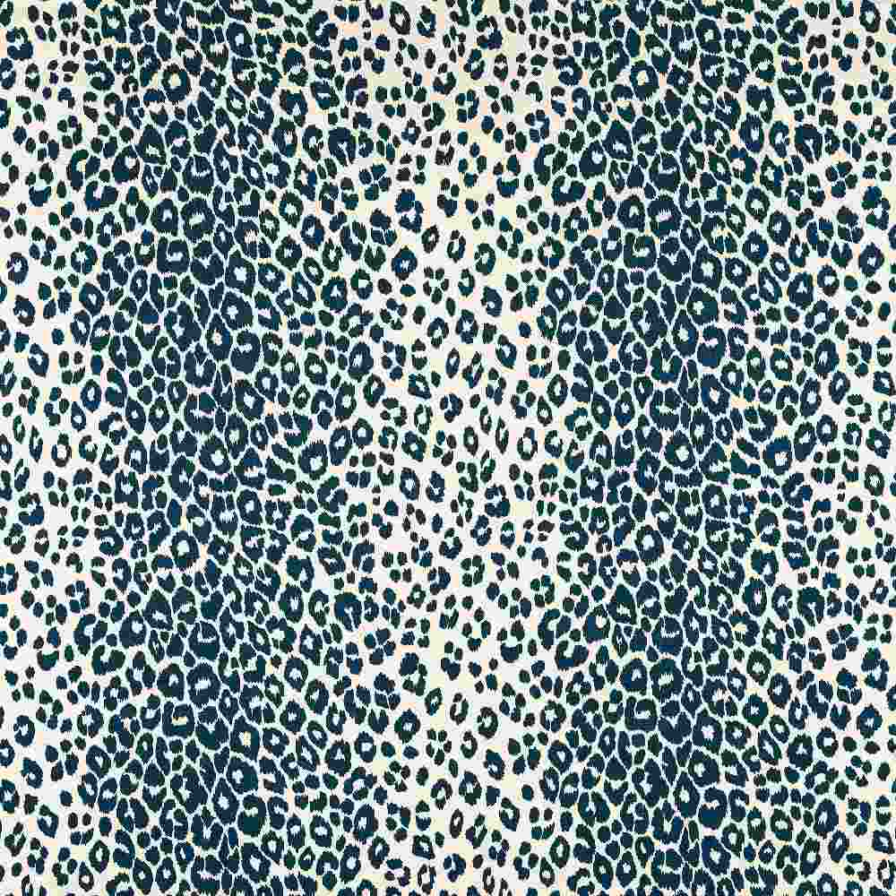 Schumacher Iconic Leopard Ink 175720 Schumacher Classics Collection Indoor Upholstery Fabric