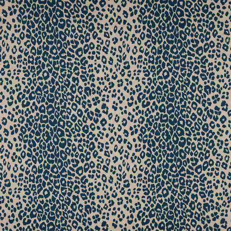 Schumacher Iconic Leopard Ink / Natural 175724 Schumacher Classics Collection Indoor Upholstery Fabric