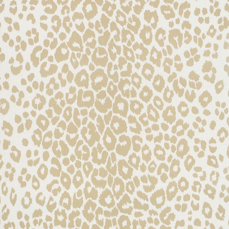 Schumacher Iconic Leopard Linen 177321 Indoor / Outdoor Prints and Wovens Collection Upholstery Fabric