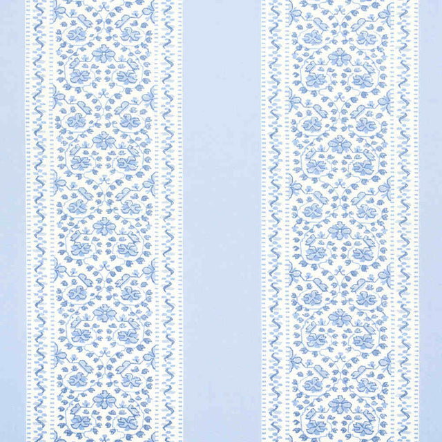 Schumacher Jasmine Indigo 180740 by Mark D. Sikes Moon River Collection Upholstery Fabric