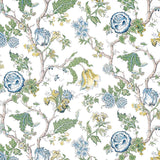 Schumacher Josephine Blue 179652 Schumacher Classics Collection Indoor Upholstery Fabric