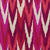 View fabric To Buy: Schumacher Kashgar Ikat Ruby and Plum 176102 Ikat Collection Indoor Upholstery Fabric