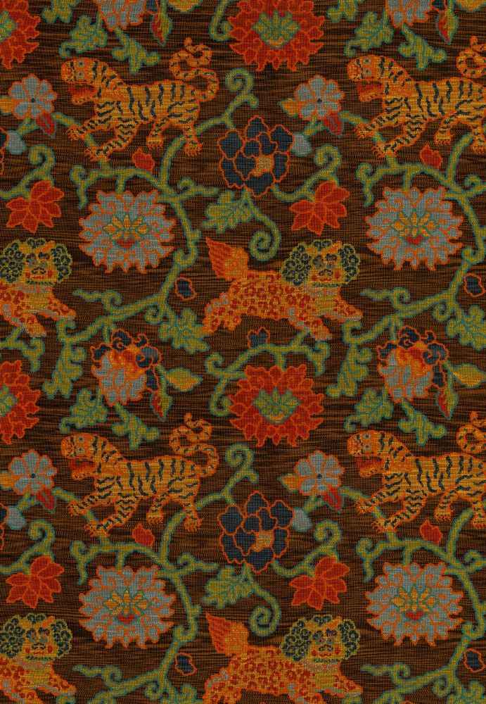 Schumacher Khotan Weave Sable 62680 Schumacher Classics Collection Indoor Upholstery Fabric