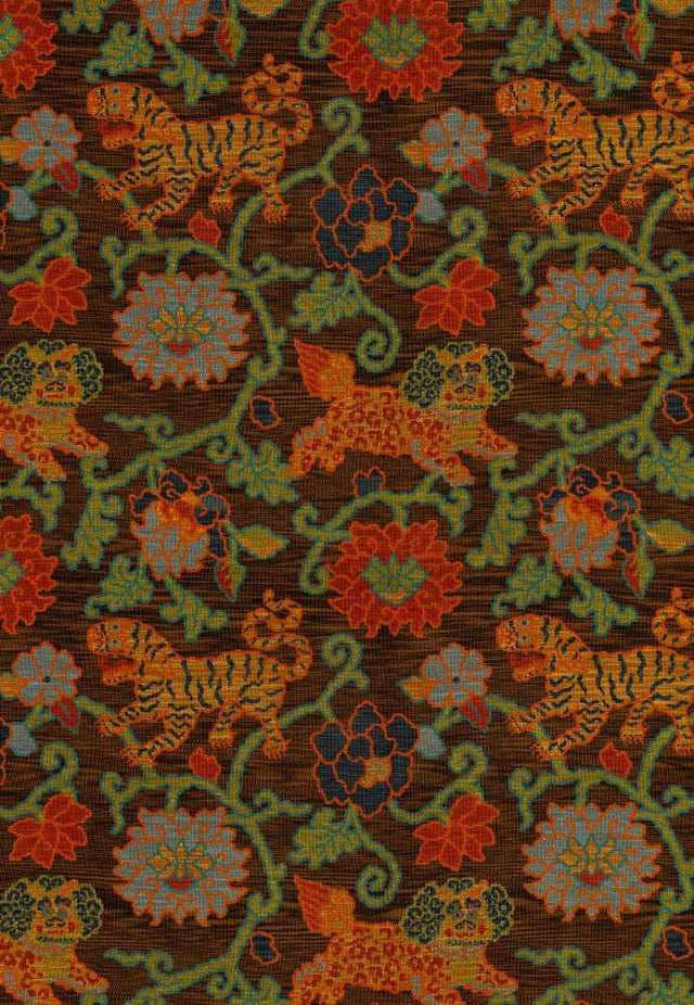 Schumacher Khotan Weave Sable 62680 Schumacher Classics Collection Indoor Upholstery Fabric