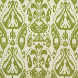 Schumacher Kiva Embroidered Ikat Grass 69483 Ikat Collection Indoor Upholstery Fabric
