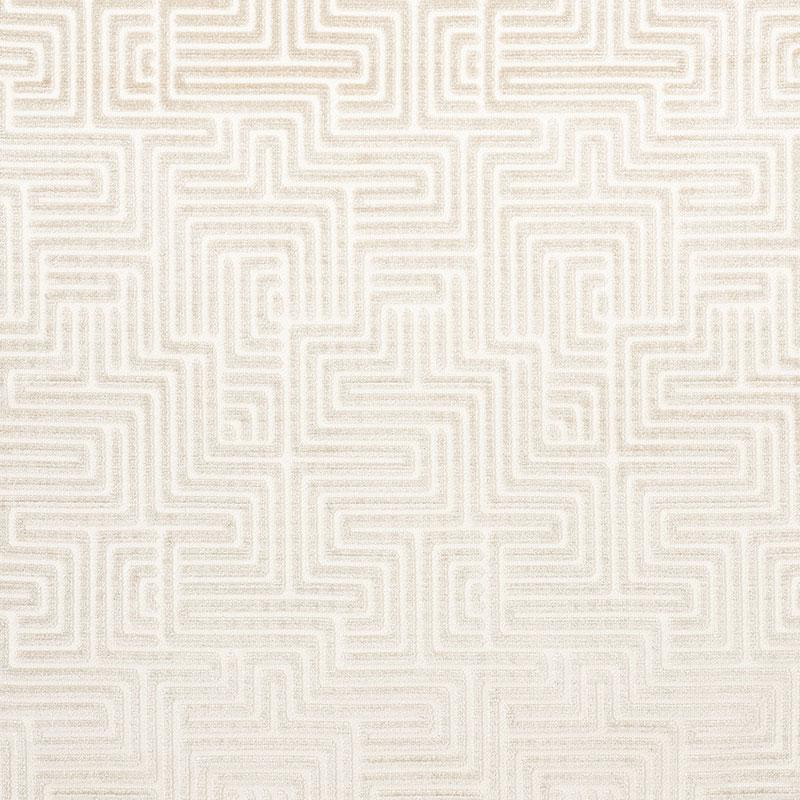 Schumacher Lisboa Velvet Pearl 72950 Cut and Patterned Velvets Collection Indoor Upholstery Fabric