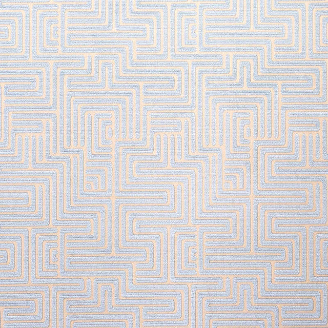 Schumacher Lisboa Velvet Sky 72954 Cut and Patterned Velvets Collection Indoor Upholstery Fabric