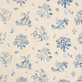 Schumacher Magical Menagerie Blues 176753 Schumacher Classics Collection Indoor Upholstery Fabric