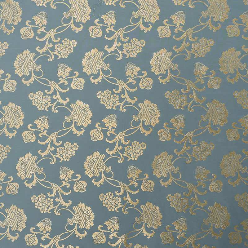 Schumacher Margaux Ciel Shimmer 71842 Schumacher Classics Collection Indoor Upholstery Fabric