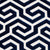 View fabric To Buy: Schumacher Ming Fret Velvet Navy 73106 Cut and Patterned Velvets Collection Indoor Upholstery Fabric
