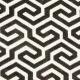 Schumacher Ming Fret Velvet Taupe 73101 Cut and Patterned Velvets Collection Indoor Upholstery Fabric