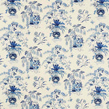 Schumacher Ming Vase Porcelain 176733 Schumacher Classics Collection Indoor Upholstery Fabric